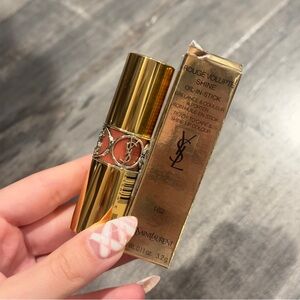 Yves Saint Laurent Rouge Volupté Shine Lipstick in Pink shade 162